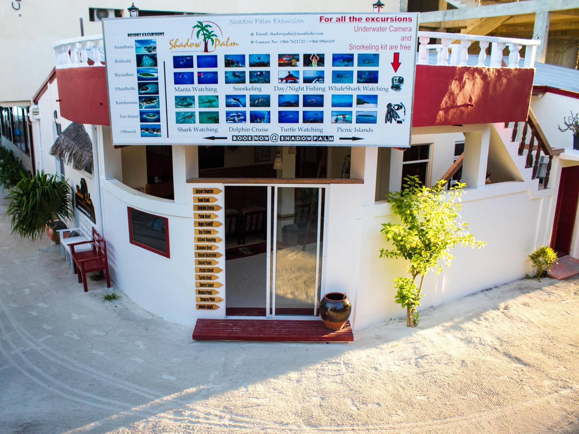 Shadow Palm Hotell Maafushi Eksteriør bilde